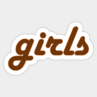 Girls from Friends Women’s Sticker